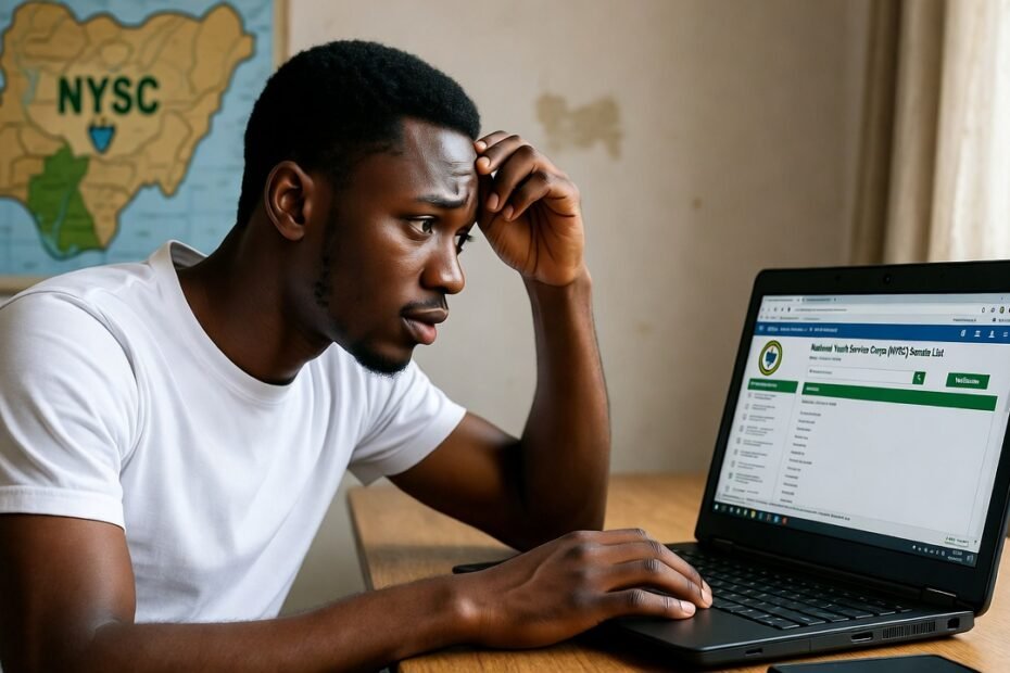 Name Not on NYSC Senate List: What to Do in 2026